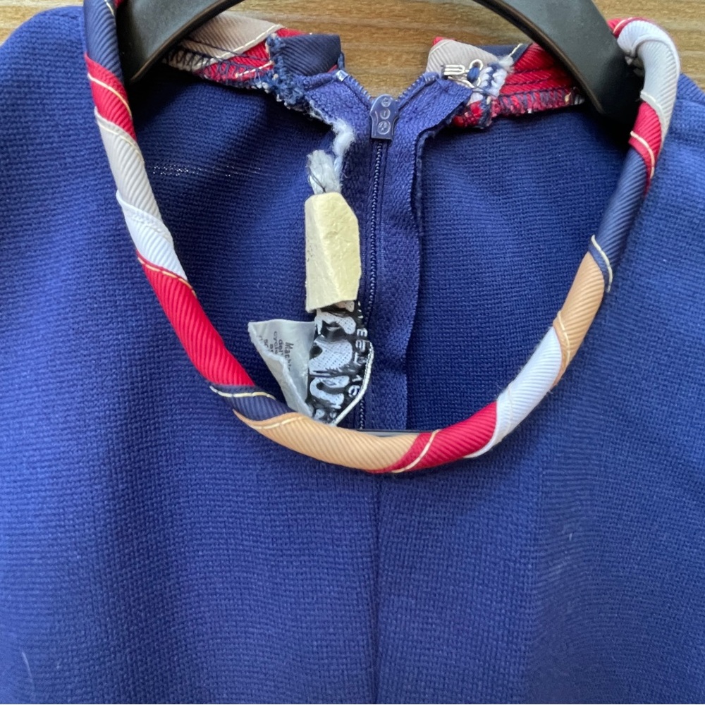Right on! By Estivo navy blue jumpsuit true vintage 70s - Picture 11 of 14